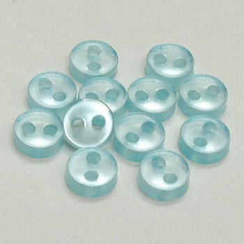 BB-000-D Micro Size 2-Hole Doll Button, Priced by the Dozen